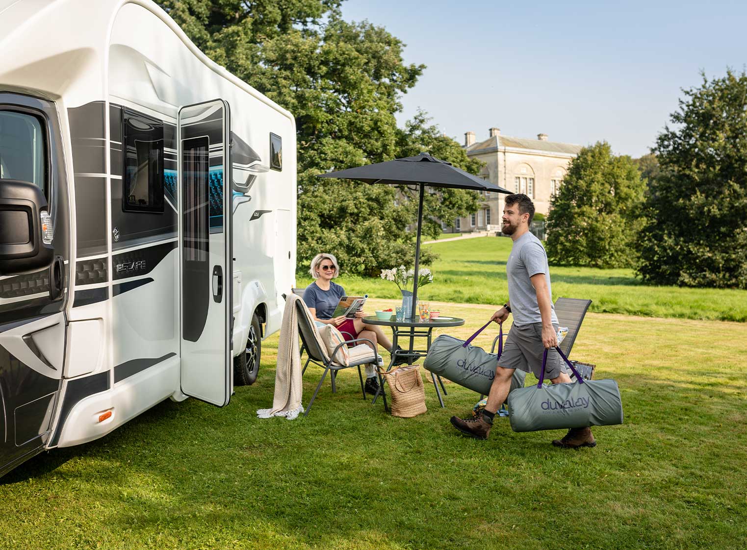 Duvalay Memory Foam Sleeping Bag - 5cm x 77cm wide