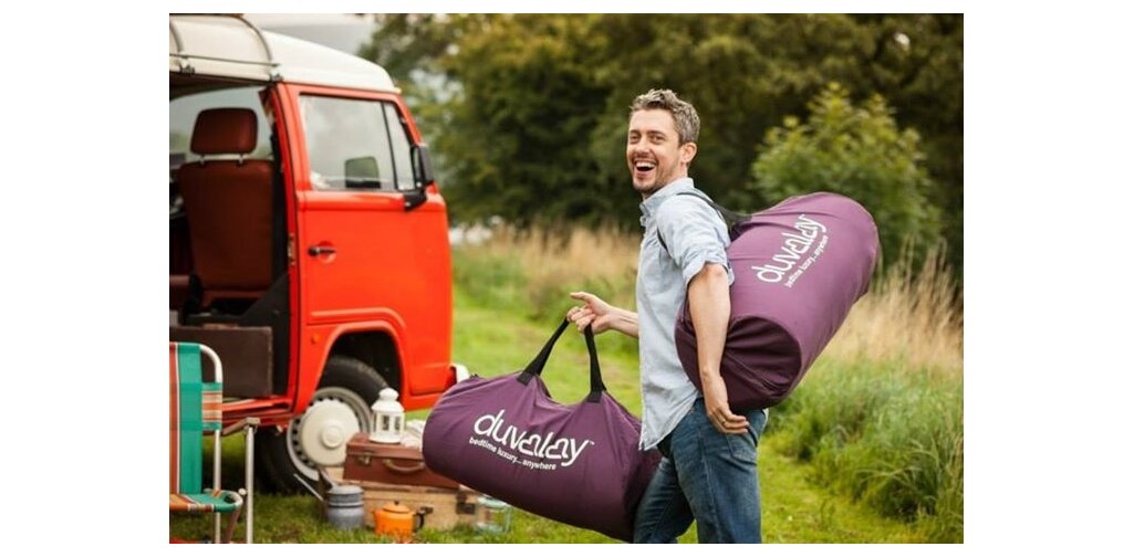 Duvalay Memory Foam Sleeping Bag - 5cm x 66cm wide - RV Living NZ